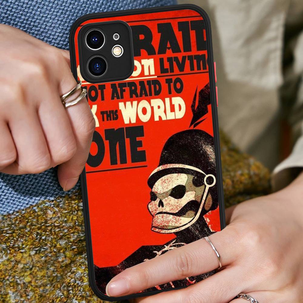 My Chemical Romance Rock Band Matte Protective Case For IPhone 16 15 14 13 12 11 Pro Max X XS MAX Protection Case