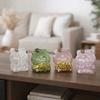 Decorative Cartoon Piggy Money Bank Transparent Cute Pig Shape Piggy Bank Visible Freestanding Pig Ornament Children Gift