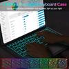 iPad 10th Gen Luminous Bluetooth Keyboard Case with Touchpad & Pen Slot