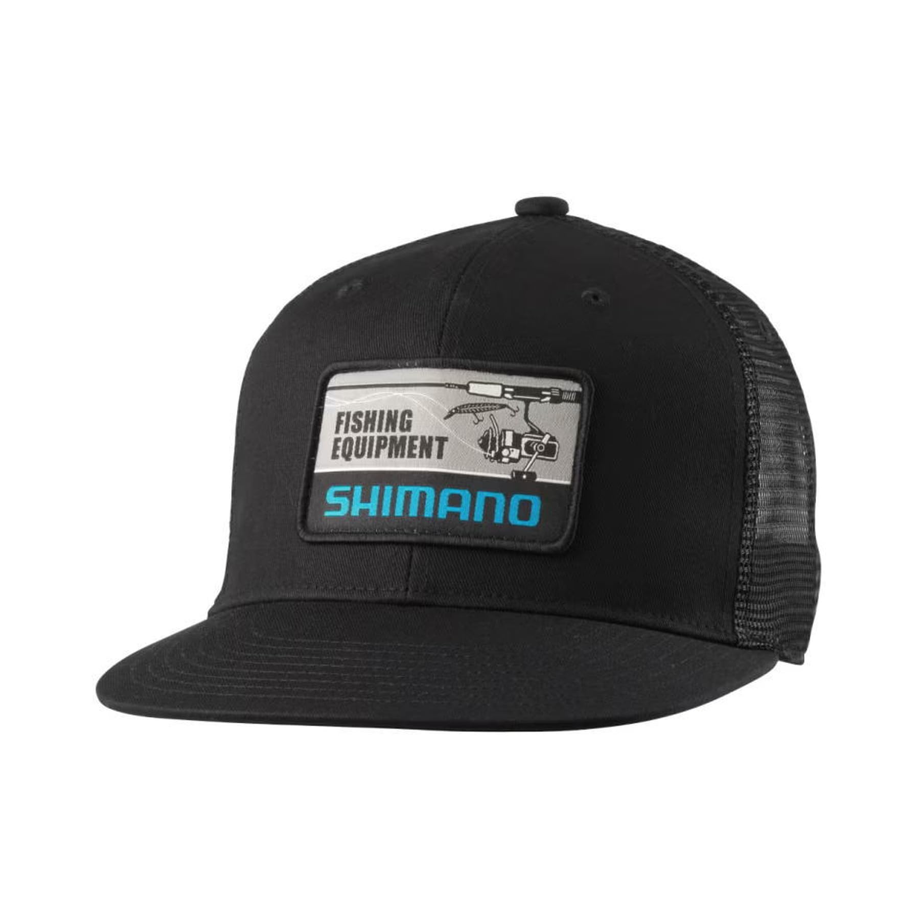 

SHIMANO Кепка Graphic Flat Mesh M CA-067Y, Черная, чёрный