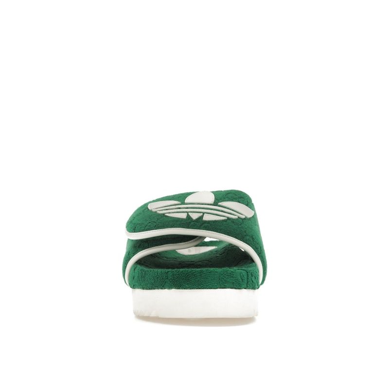 Adidas GG Platform Sandal Green Cotton Sponge Women Sneakers 702398-UU010-3171