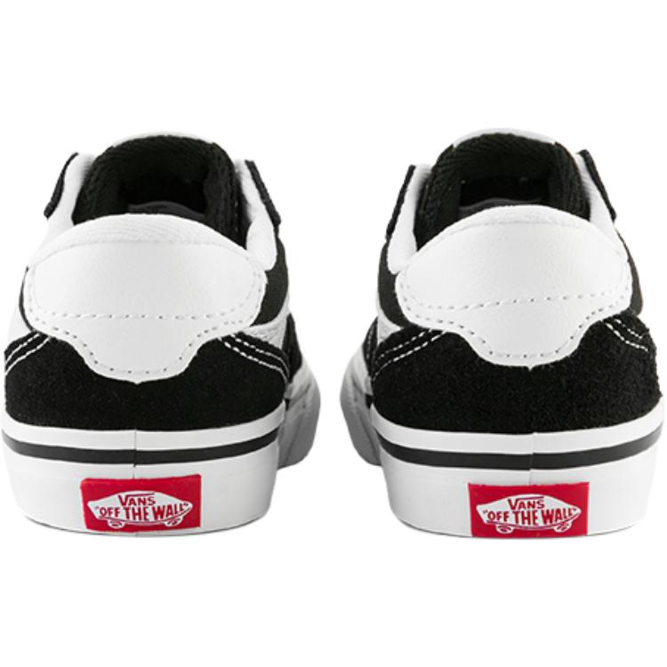 Vans Brooklyn Ls Slip-On Classics Comfortable Fashion Low-Top Walker Shoes Baby Sneaker Black VN000DBQMCG