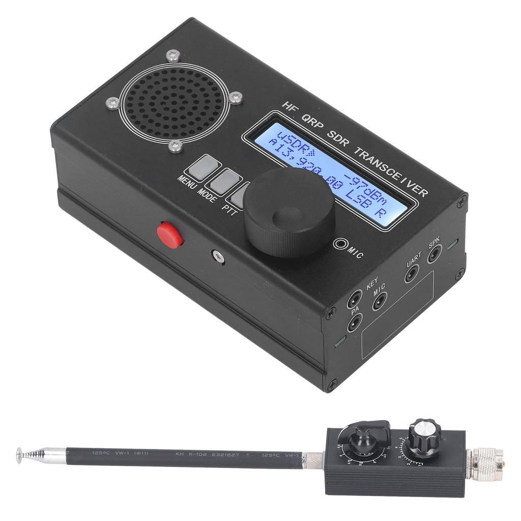 Shortwave Radio Transceiver USDR USDX Mini 8 Band SSB CW QRP Transceiver 3.5 to 470MHZ 20W QRP Transceiver  Transceiver