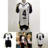 Authentic Haikyuu Fukurodani Academy Bokuto Koutarou Jersey Cosplay Costume Set