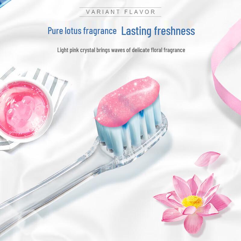 Crest Whitening Toothpaste Morning Dew Lotus Fragrance - 6-Pack