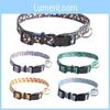 Neues Design Haustierhalsband mit handbemalten Blumenmustern Langlebiges Polyestermaterial