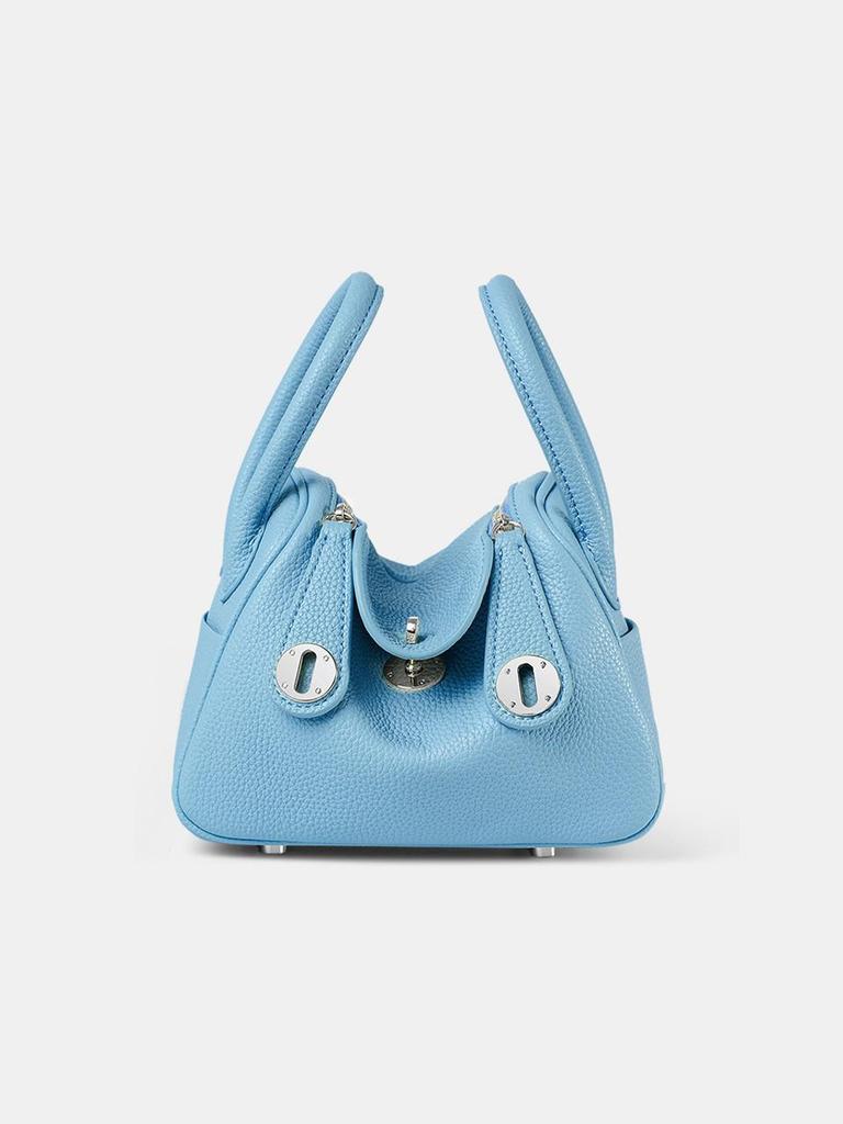 Klasická taška Lindy Zlatá/Stříbrná přezka Velká Crossbody taška přes rameno