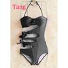 Sexy swimsuit bikini one-piece sexy strap-on swimsuit women's swimsuit hot spring slim fit