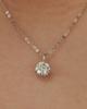LOVEENB [14K Gold] 1-Carat Lab Diamond Necklace