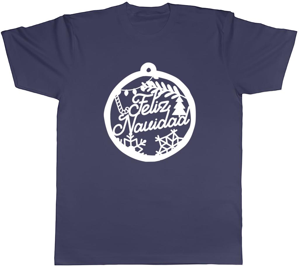 Feliz Navidad In A Christmas Ball Unisexs Unisex TShirt Tee