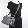 FENDI Celeria Ray Handbag 8BL137 2WAYShoulder gray Calfskin Women Used