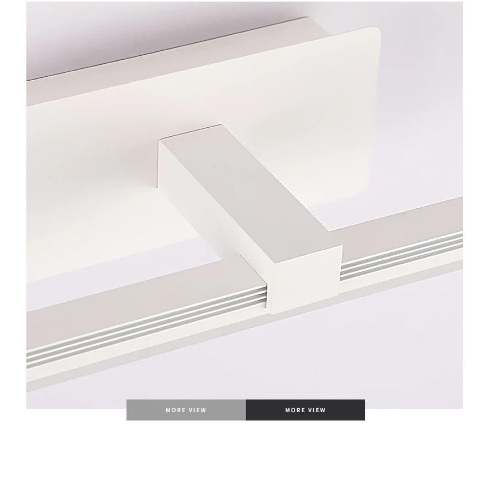 60CM Wall Lamp Cool White Modern Led Mirror Light Aluminum Wall Mounted Industrial Lamp Bathroom Living Room Interior Lighting