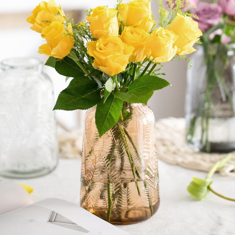 Декоративные стеклянные вазы для цветов и гидропонные кашпо