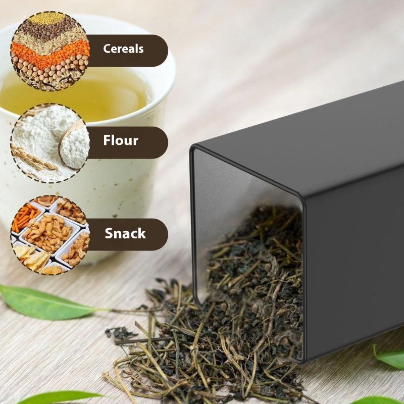 3 Stück 1L Kaffeebohnen Vorratsdosen Tee Zucker Vakuumversiegelte Gläser Eisen Vorratsdosen Hitze Küche Creme Dose Luftdichter Deckel