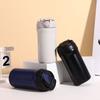 600ml Stainless Steel Thermal Coffee Mug With Straw Thermos Mug Leak Proof Portable Travel Thermal Cup Water Bottle