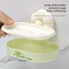 Abs Wall Mount Soap Dispenser With Suction Cup For Bathroom Storage Organizer