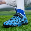Kid's Football Boots Rubber Soft Soled Outdoor  Youth Football Shoes Boys and Girls Competition Professional Training Football Shoes