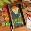 DIY Cloisonné Enamel Kit: Jingtai Blue Intangible Heritage Painting
