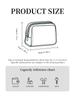 BURBERRY Beige Large Letter Logo Zipper Makeup Pouch Brand Beauty Accessory, Waterproof Cosmetic Storage Bag Women Travel Daily Small Item Purse