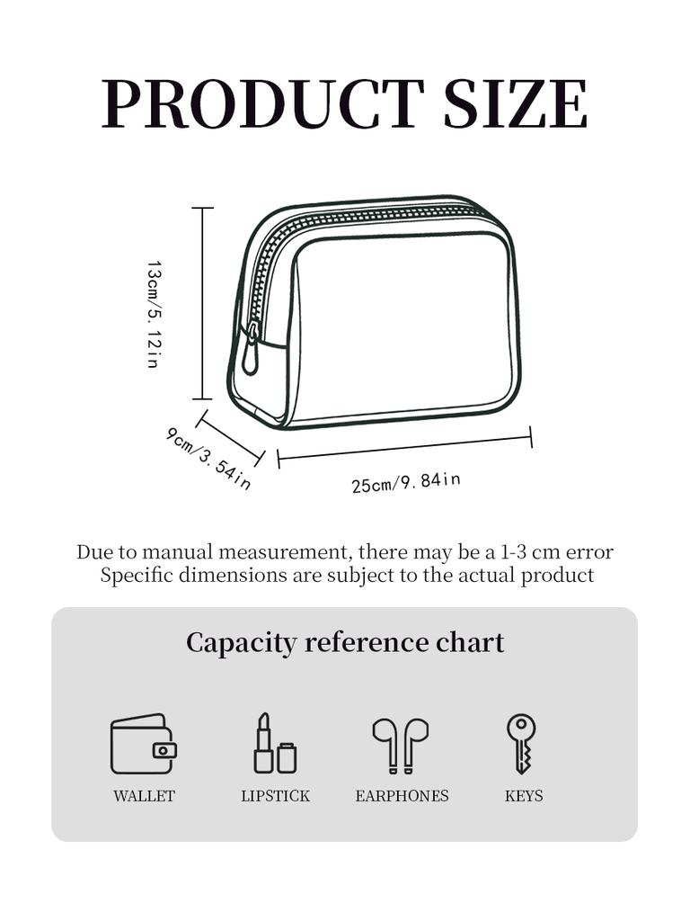 BURBERRY Beige Large Letter Logo Zipper Makeup Pouch Brand Beauty Accessory, Waterproof Cosmetic Storage Bag Women Travel Daily Small Item Purse