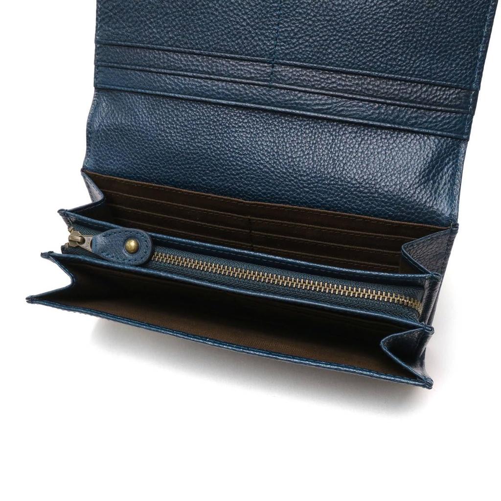 Mozu Elk Long Wallet Green ZNWE-86122