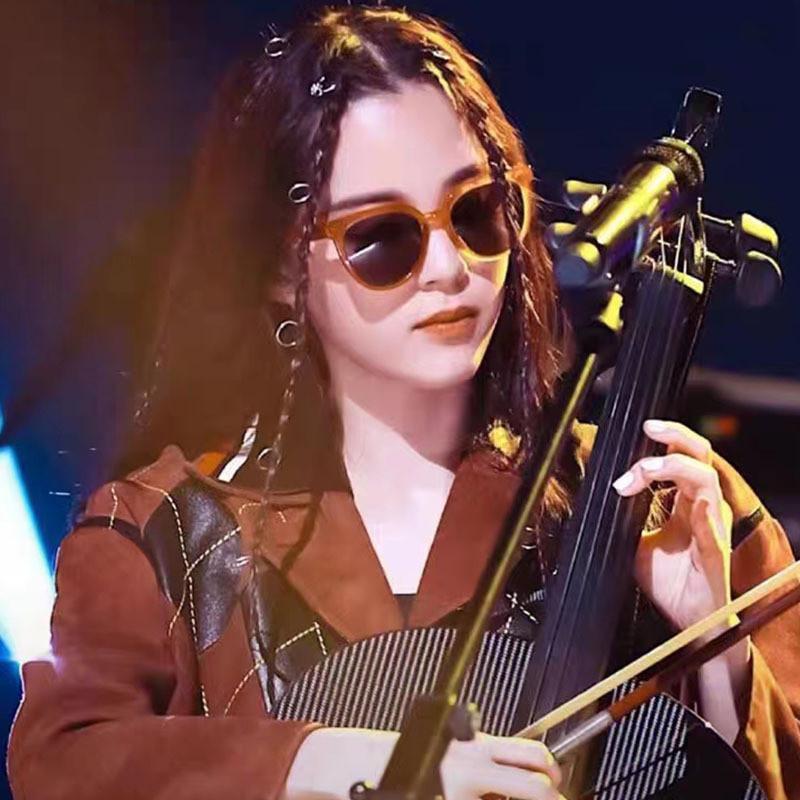 Liu Yifei Zonnebril Met Gepolariseerde Uv400 Bescherming Voor Buitenactiviteiten En Mode