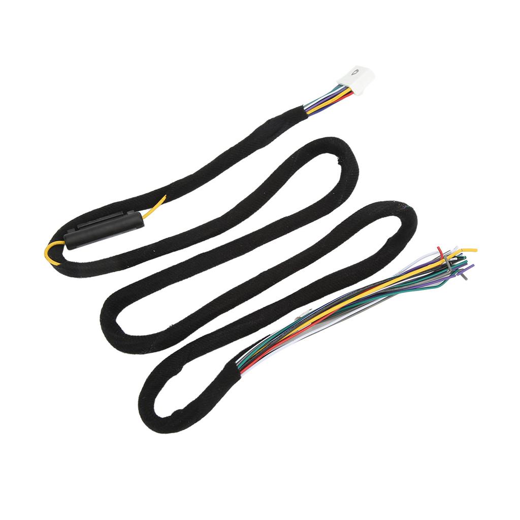 DSP Amplifier Wiring Harness 12V 15A Universal Stable Data Transmission HIFI Radio Plug for Cars
