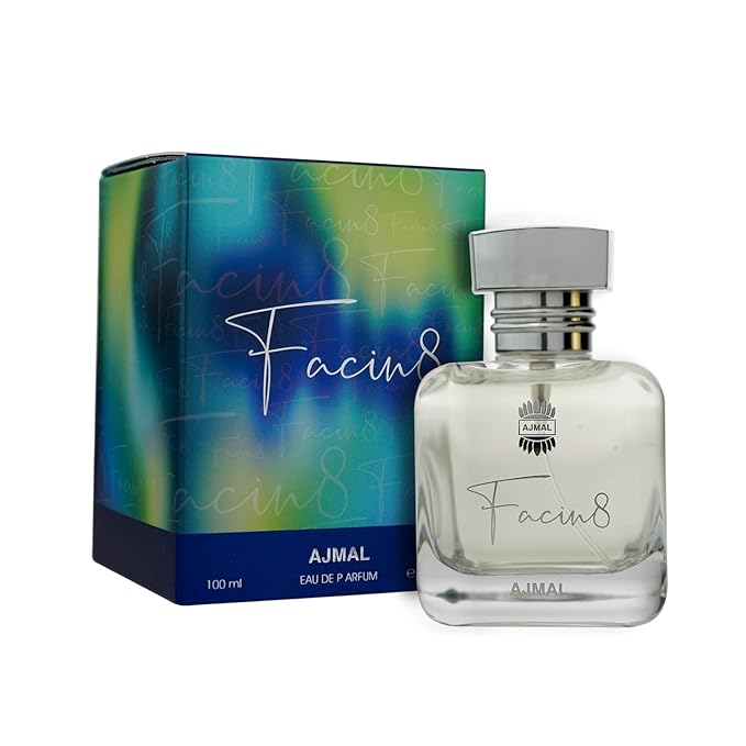 AJMAL FACIN8 EDP PERFUME 100 ML LONG LASTING SCENT SPRAY Gift for Men