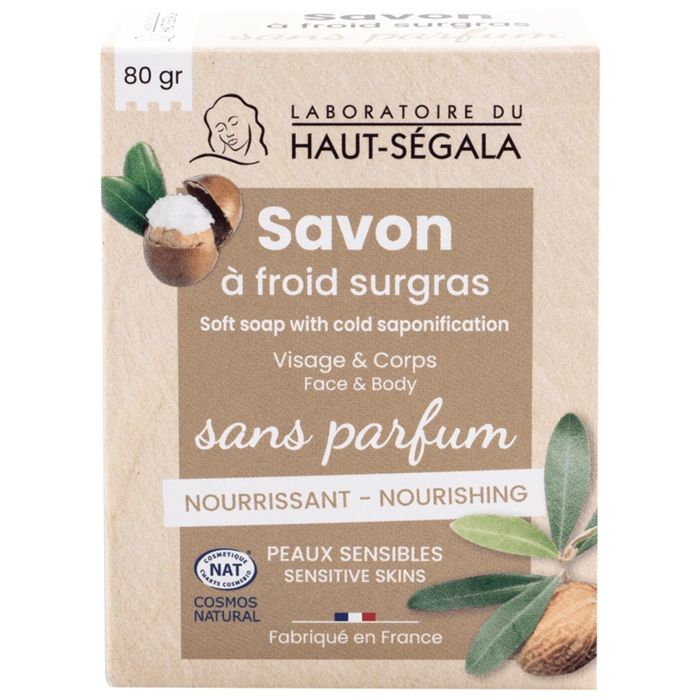 Savon - Haut-Ségala - Surgras - Bio - 80g - Sans Parfum