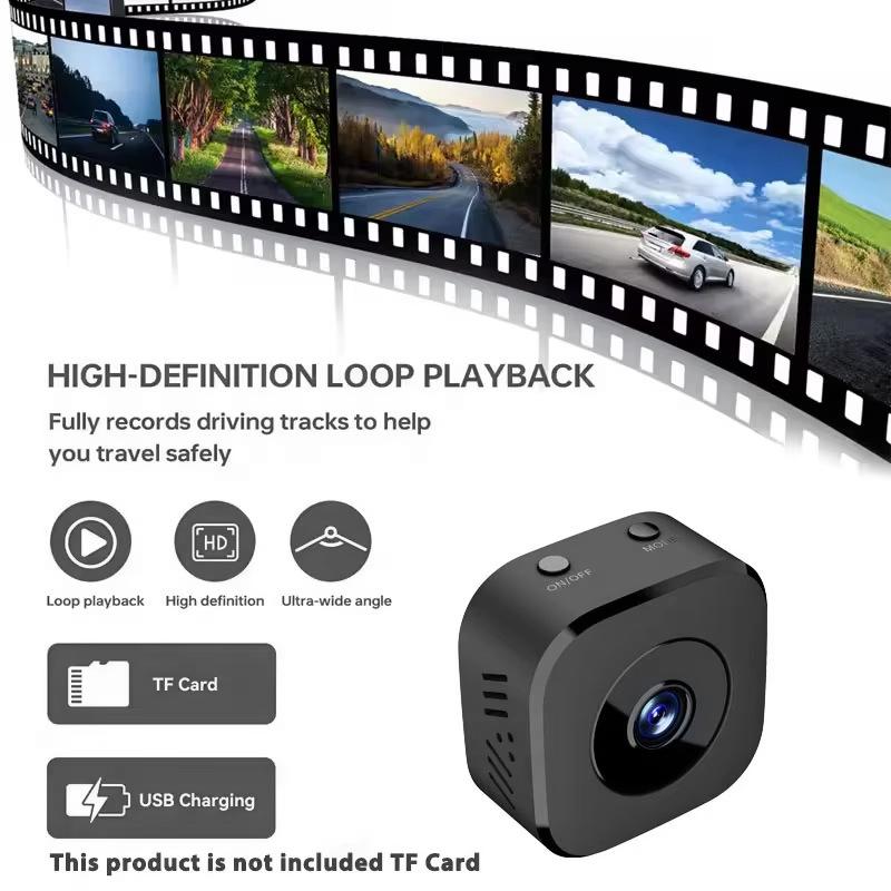 WiFi HD Smart Home Surveillance Camera with Real-time Remote Viewing for Indoor/Outdoor Security
