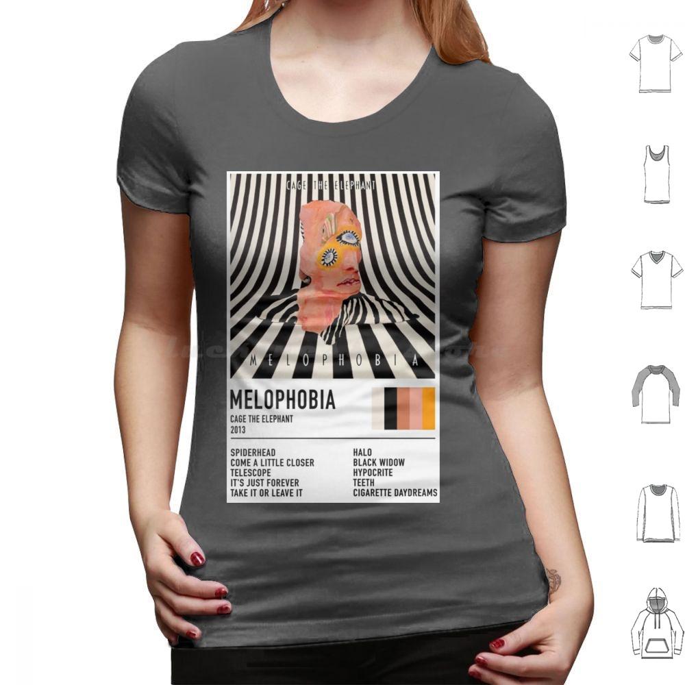 Abstract Elephant Eyes Mom Poster T Shirt Big Size 100 Cotton Trends Good Aesthetic Wadaks Melophobia Family Black And White