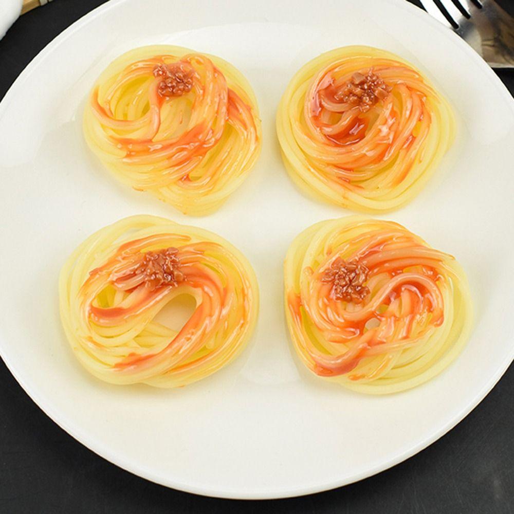 

Дисплей для украшения вечеринки, реквизит для фотографии, искусственные спагетти, имитация лапши, имитация еды