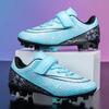 Children's football shoes low-top Velcro elementary school students daily training sneakers Amazon broken nails football shoes
