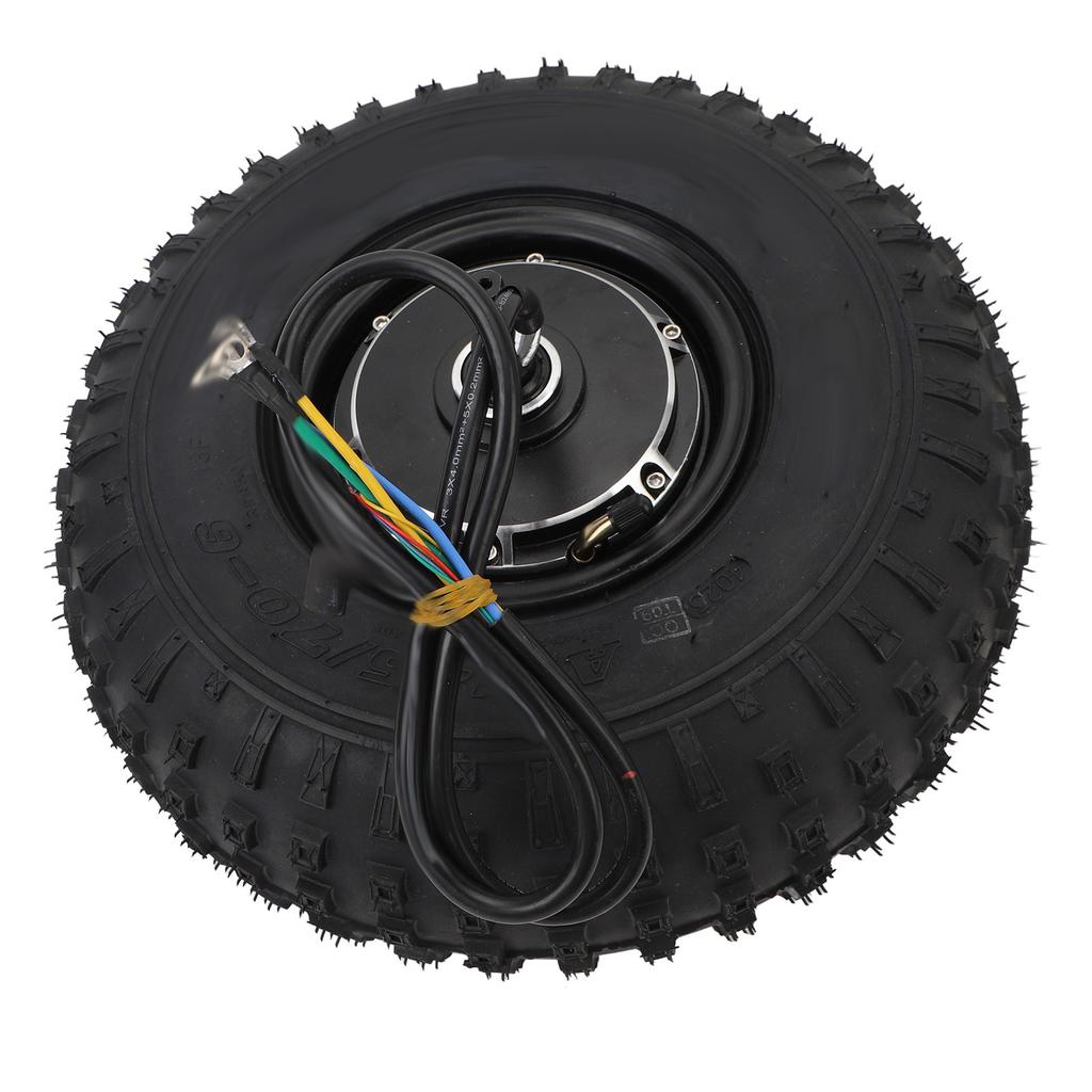 14 Zoll Bürstenloser Nabenmotor für Hall 1500 bis 3500W Hochleistungs-Gleichstrom-Radnabenmotor für Elektrisches Motorrad Roller 48v bis