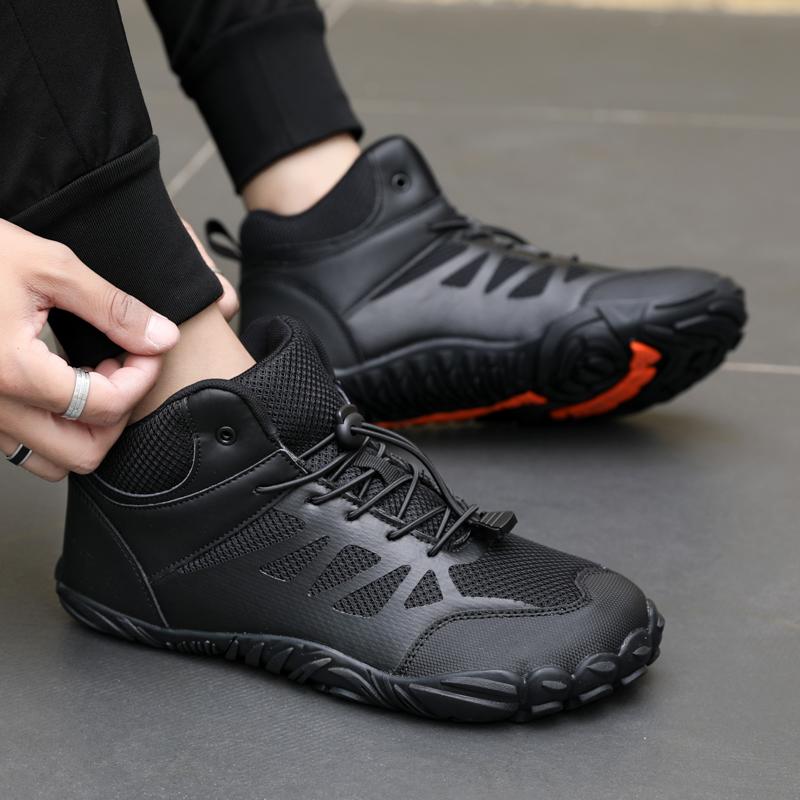 Nye vinterstøvler for menn Kvinner Snø Barfot Fritidssko Utendørs arbeidssko Dame Varm pels Herre Ankelsko Snøstøvler til menn