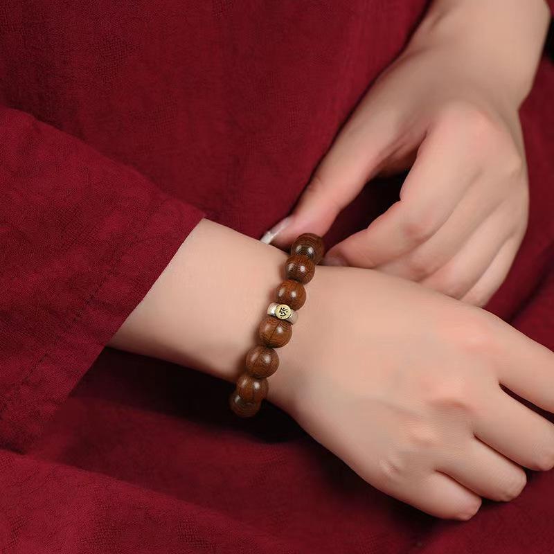 Authentic Wooden Hand String Beads: Twelve Zodiac Signs & Guardian Buddha Amulets