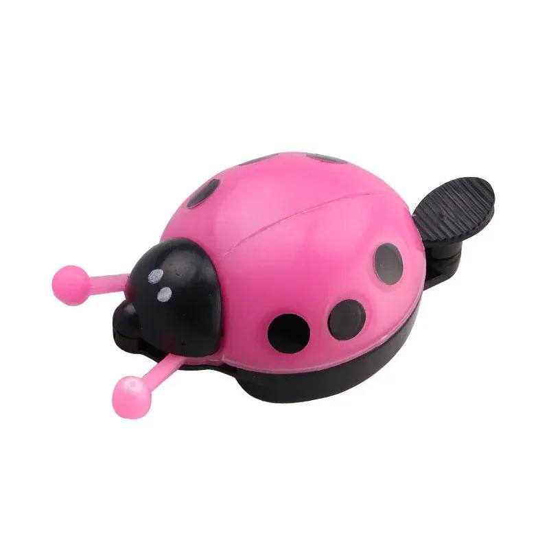 Bicycle Bell Cartoon Beetle Ladybug Horn Mountain Bike Cycling Ring for Lovely Kids Bike Ride Horn Alarm Bicycle Accessories