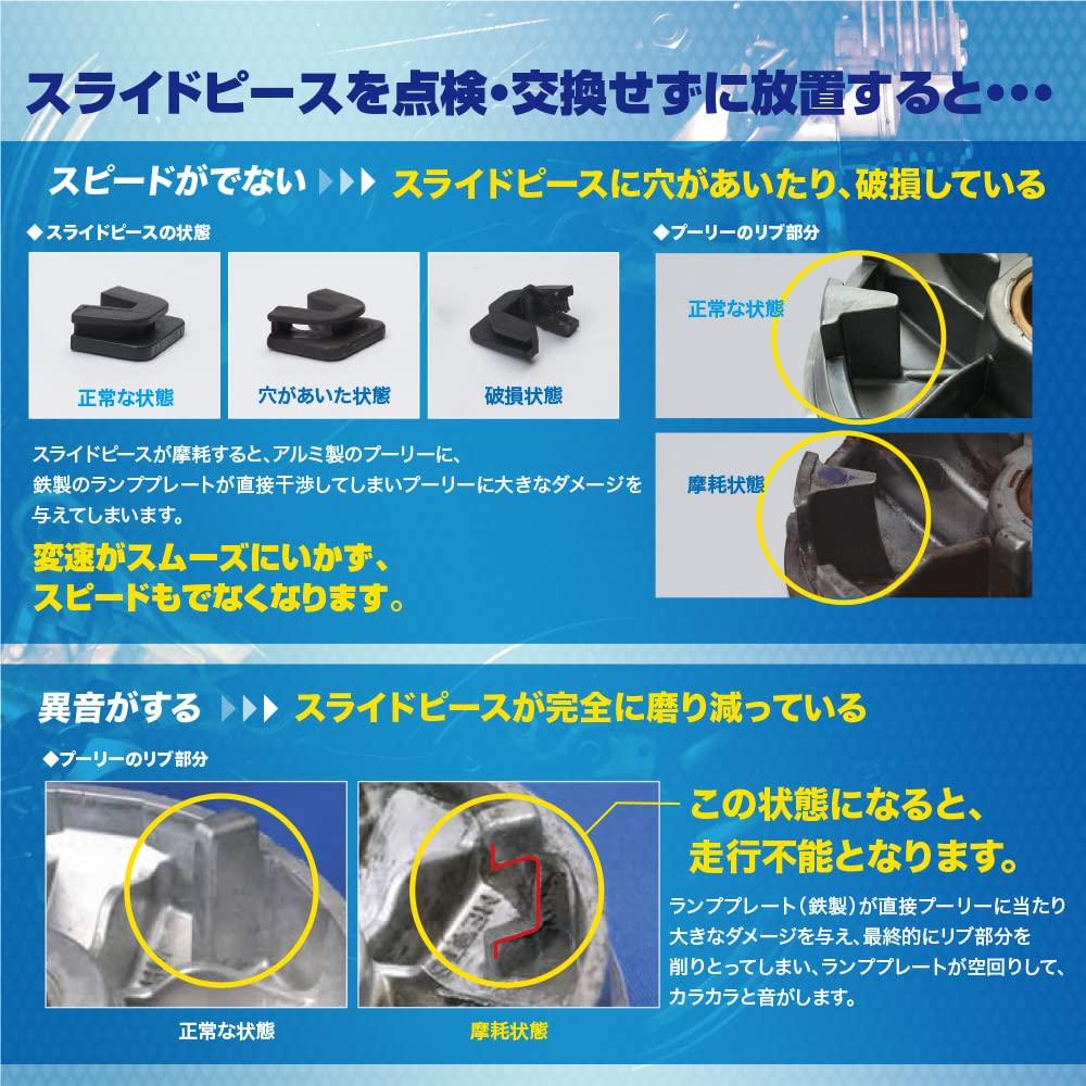 GRONDEMENT Motorcycle Drive Belt Repair Kit AF74 DUNK AF75 AF78 DUNK AF79 Tact/Basic Tact/Basic DVRK-143