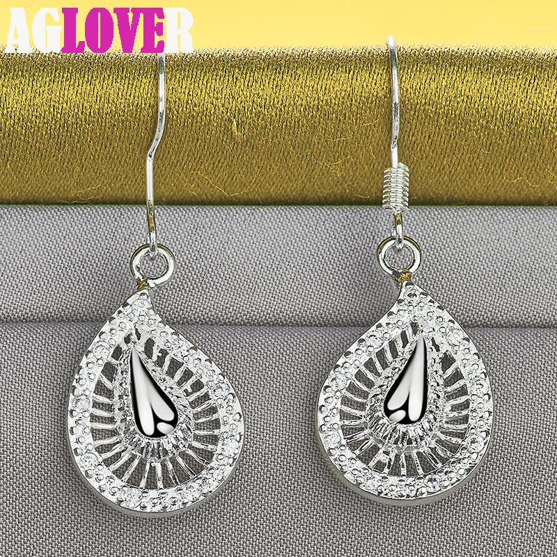 Šperky typu kapkové náušnice ze stříbra 925