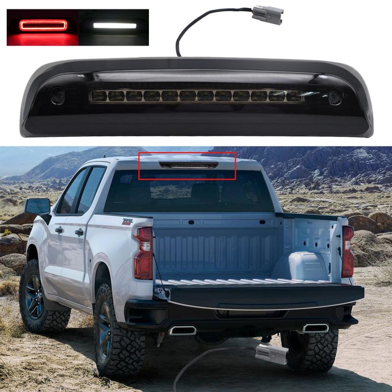 Car Led Third Brake Light Strobe 3rd Cargo Rear Tail Stop Lamp For Chevy Silverado GMC Sierra 1500 2500HD 3500HD 2014-2018