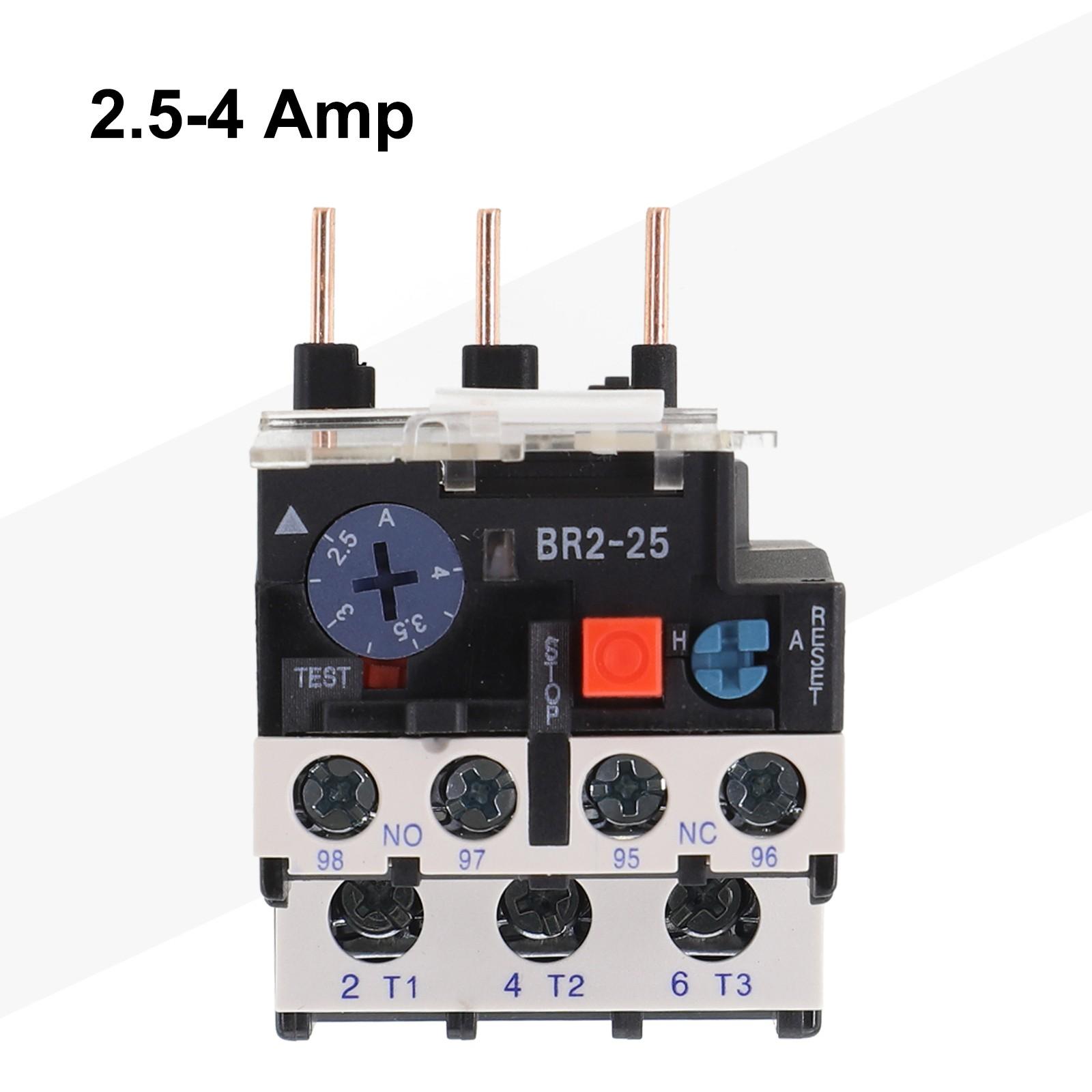 

Реле двигуна 0.1-25А 3-фазне AC 50Гц/60Гц FR NR2-25 2.5-4 Amp