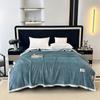 Modern Minimalist Milk Velvet Blanket All Season Universal Thick Warm Comfortable Multifunctional Air Conditioning Cover Blanket