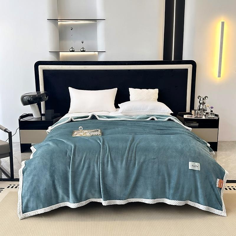 Χειμερινή Πάπλωμα από Γάλακτος Φλις Πάπλωμα Φανέλας Πάπλωμα Κλιματισμού Πάπλωμα Δώρου Μικρή Κουβέρτα για Διάλειμμα Γεύματος