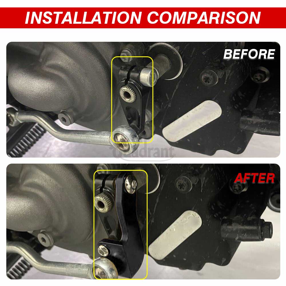 For Harley Davidson Sport Nightster Special RH975S 2023-later Motorcycle Accessories Shift Assist Bracket Aluminum Black/Chrome
