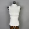 Women's Korean Soft Skin-Friendly Sexy Slimming Sleeveless Turtleneck Vest