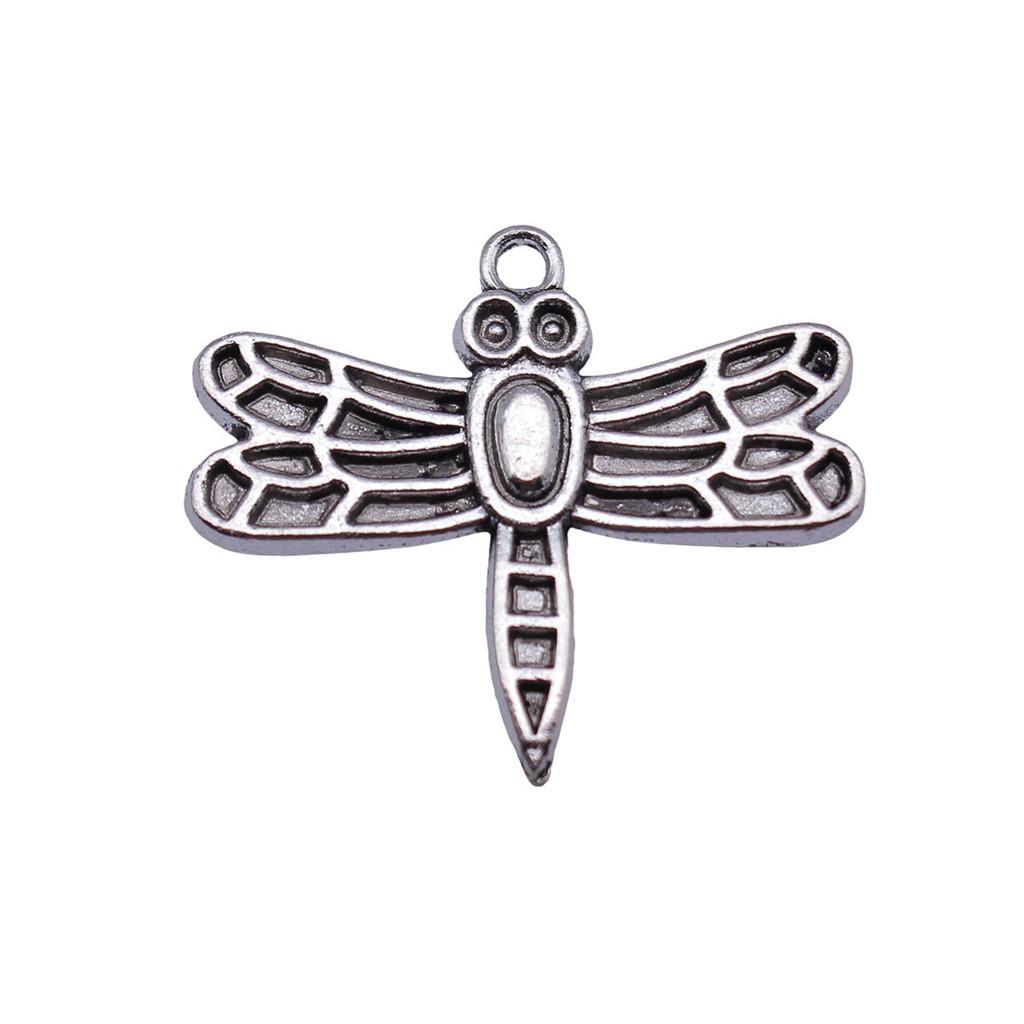 Dragonfly Charms Vintage Alloy Pendants For Insect Themed Handmade Jewelry Supplies