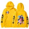 Autumn Winter Kamado Nezuko Cosply Hoodie Women Casual Streetwear Sweatshrit Kimetsu No Yaiba Hoodies