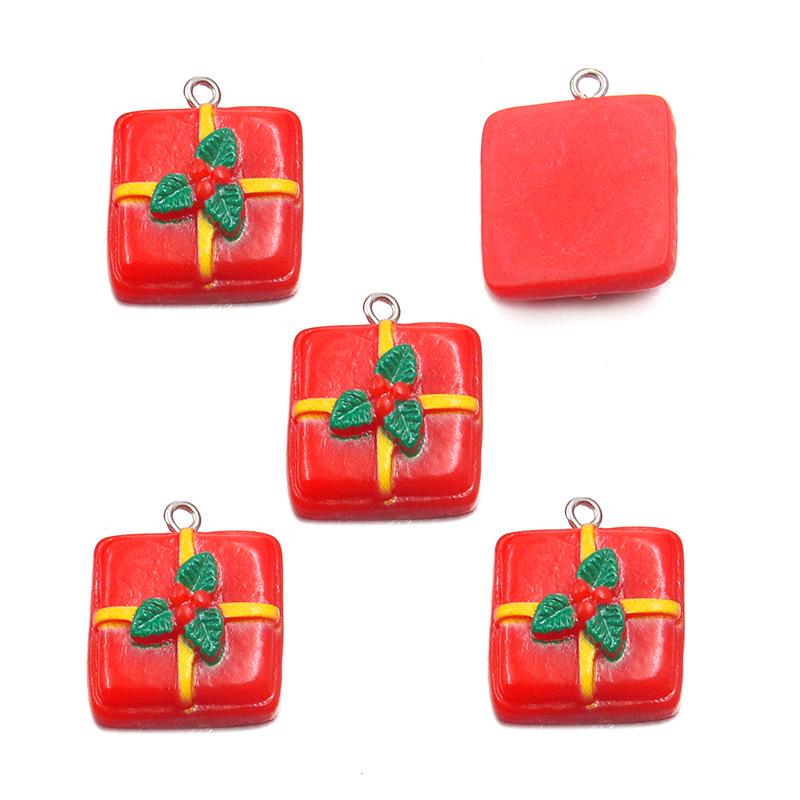 DIY Cartoon Christmas Resin Ornaments: Santa, Snowman & Reindeer Charms