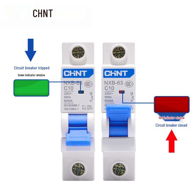 Chint CHN 63A Household Miniature Circuit Breaker: 1P 32A, 2P 25A, 16A Air Switch Protector