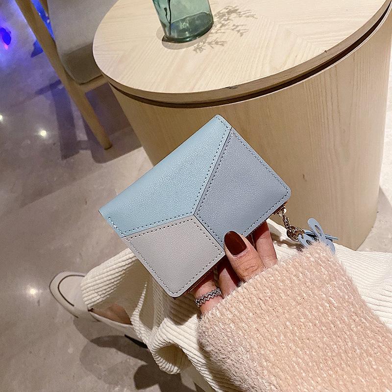 Yogodlns Fashion Wallets Zipper Coin Purse Lady Short Purses Handbags Women Clutch Cards Holder PU Leather Money Bag Billfold Wallet